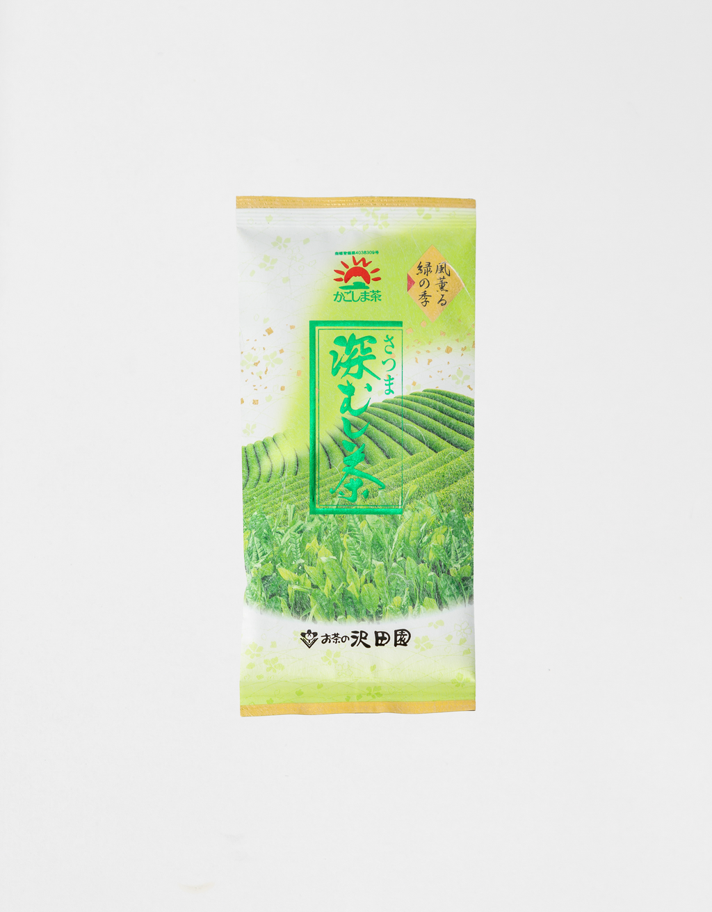 Chiran tea] Satsuma deep steamed tea 100g | Ocha no Sawadaen