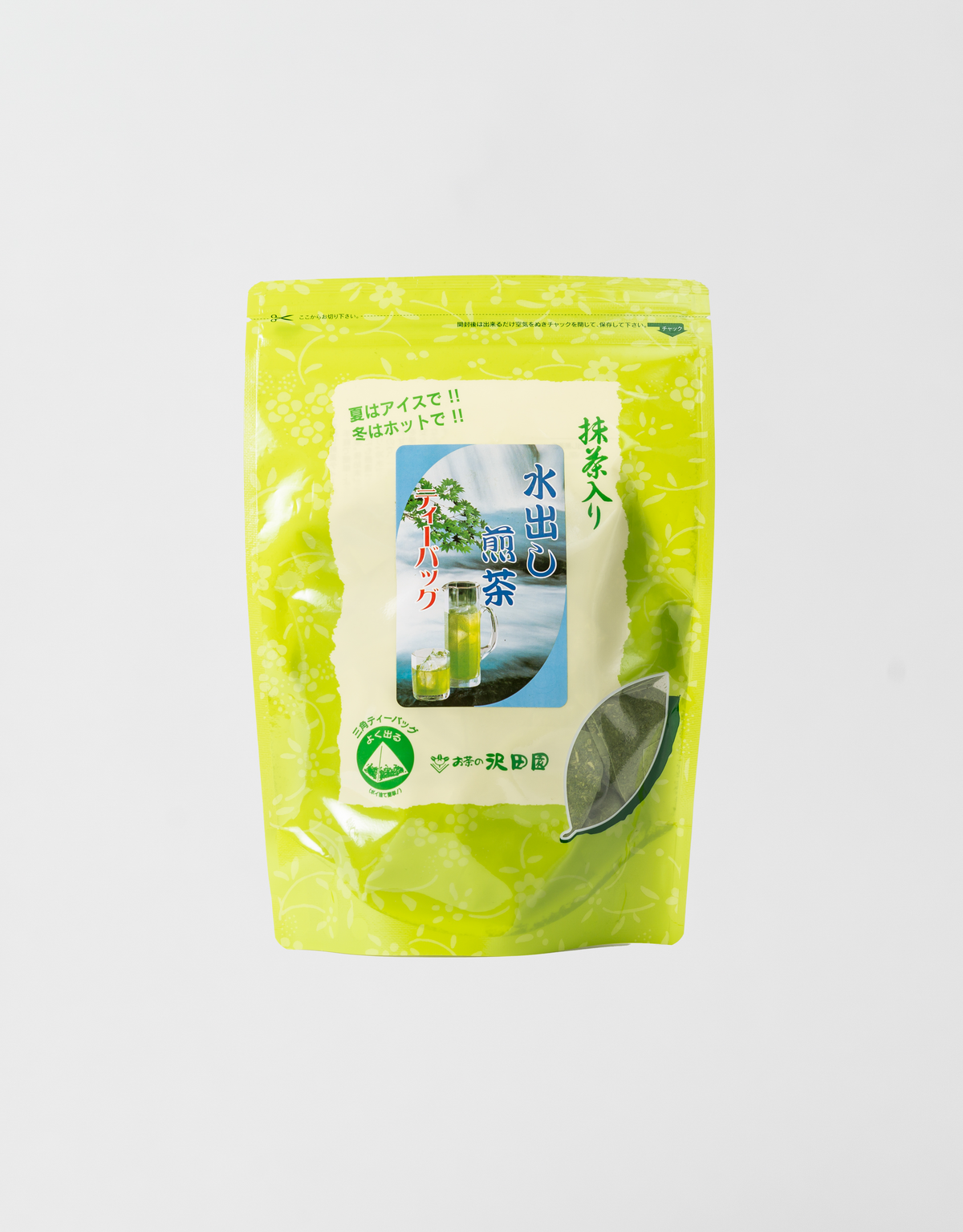 美味しい!】抹茶入り水出し煎茶ティーバッグ【5g×50P】 | お茶の沢田園 美味しい!】抹茶入り水出し煎茶ティーバッグ【5g×50P】 | お茶の沢田園