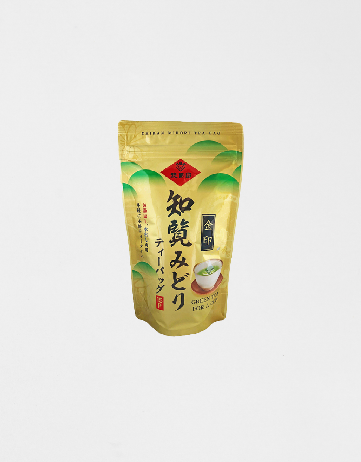 Chiran Midori Kinjirushi tea bag