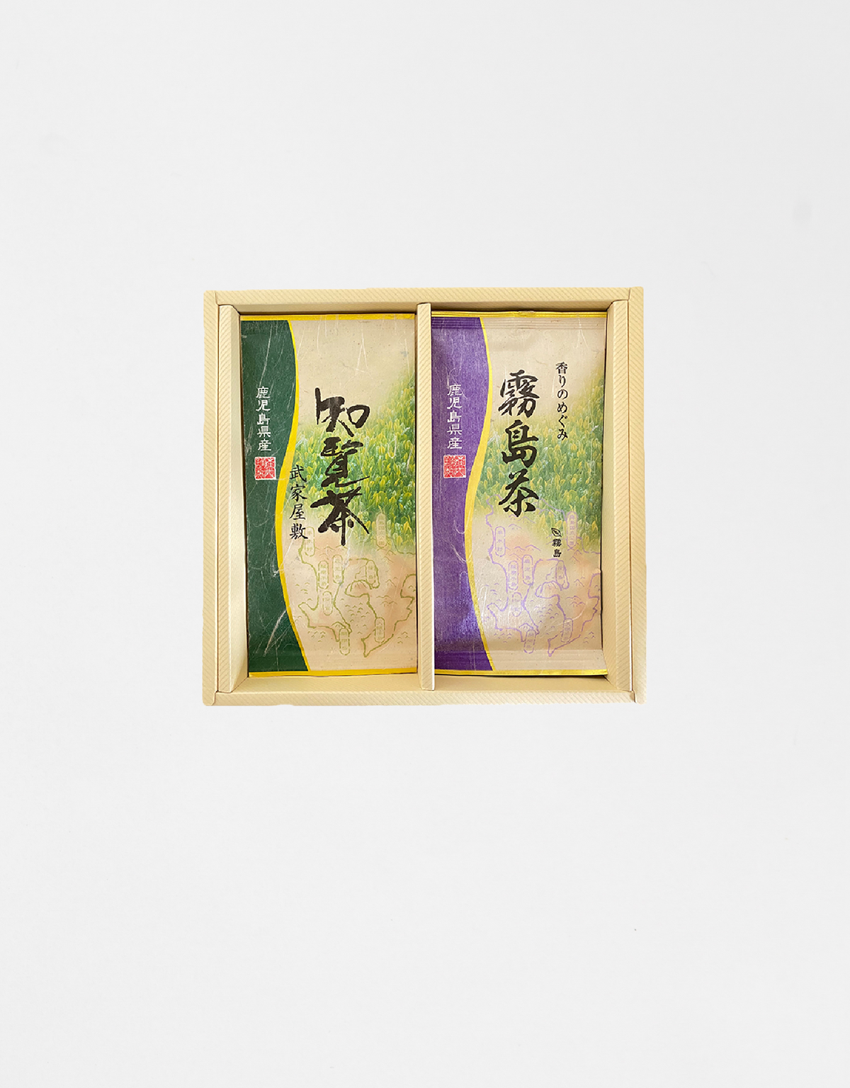 [Kagoshima Tea] Chiran Tea/Kirishima Tea Gift 《100g×2》【Assortment】